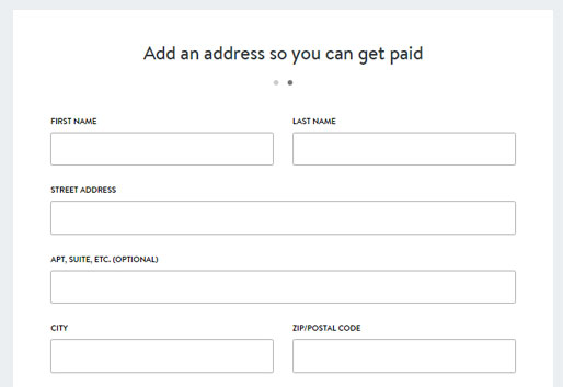 Información básica para crear cuenta nueva de Shopify