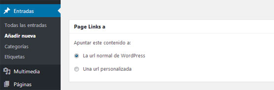 Plugin Post Links To para añadir enlace externo en titulo de entrada o página de WordPress