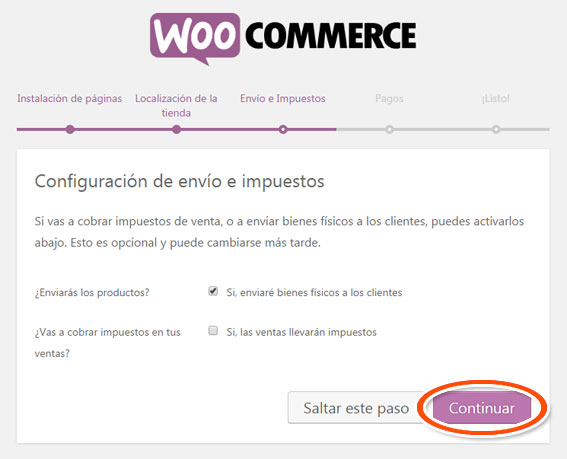 Ajustar envíos e impuestos en el plugin WooCommerce de tu tienda virtual en WordPress