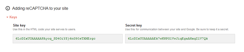 Generar claves reCaptcha en google para proteger formulario de contacto en WordPress