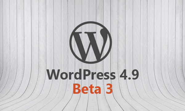 WordPress 4.9 Beta 3 Disponible con Mejoras en Editor de Temas y Plugins