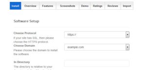 Especificar enlace de ubicación de instalación de WordPress en subcarpeta