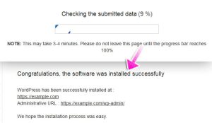 Proceso de Instalación de WordPress con Softaculous