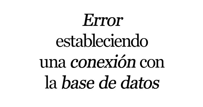 Solucionar Error de Conexión a Base de Datos en WordPress