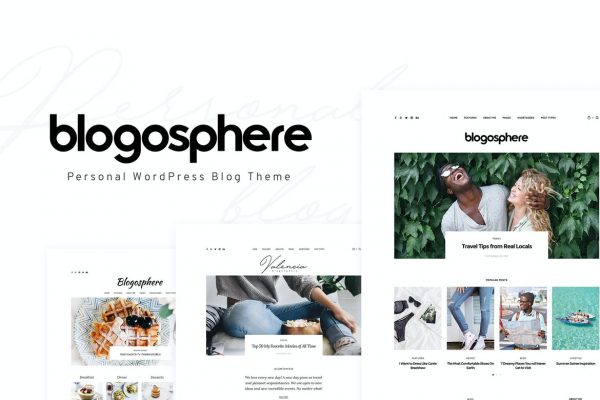 Blogosphere Multipurpose Blogging Theme