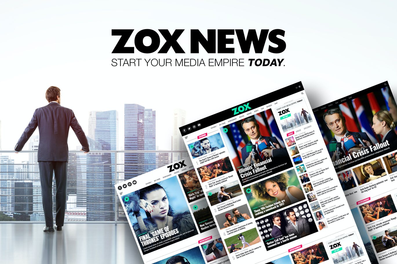 Zox News - Professional theme WordPress