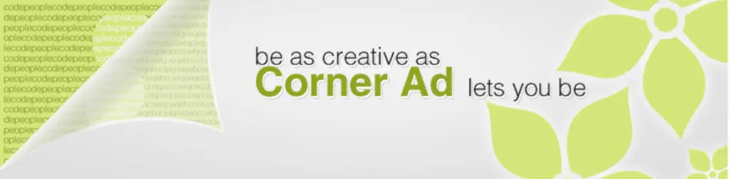 Corner Ad